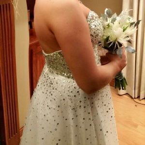 Prom or winter formal dress